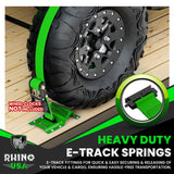 E-Track Ratchet Tie-Down Straps