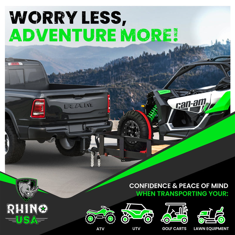 E-Track Ratchet Tie-Down Straps