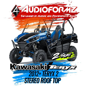 2012+ Kawasaki Teryx 2 Stereo Tops (2-Seat) Kawasaki