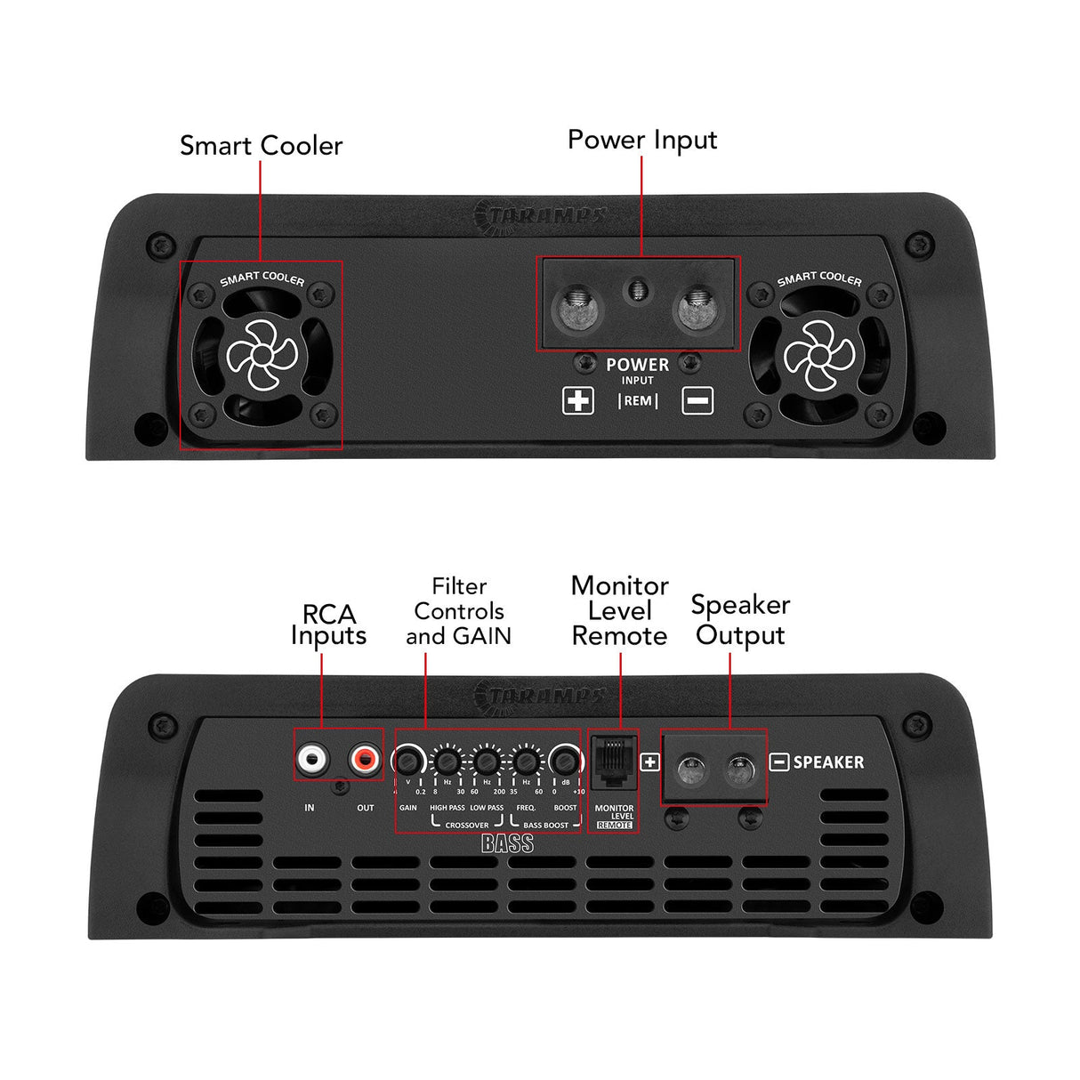 Taramps THE BIG BOSS 3 BASS Car Audio Amplifier Taramps US
