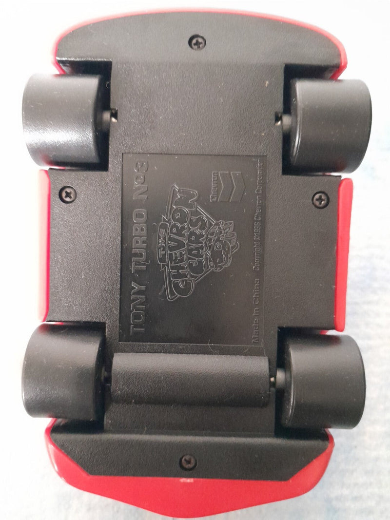 Chevron Cars Tony Turbo Toy with Side-Moving Eyes and Swinging Doors