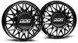 (1987 - 1997) DDC Wheels Black/Milled The Mesh Dually Wheels DDC Wheels