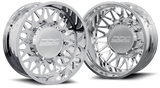 (1987 - 1997) DDC Wheels Polished The Mesh Dually Wheels DDC Wheels
