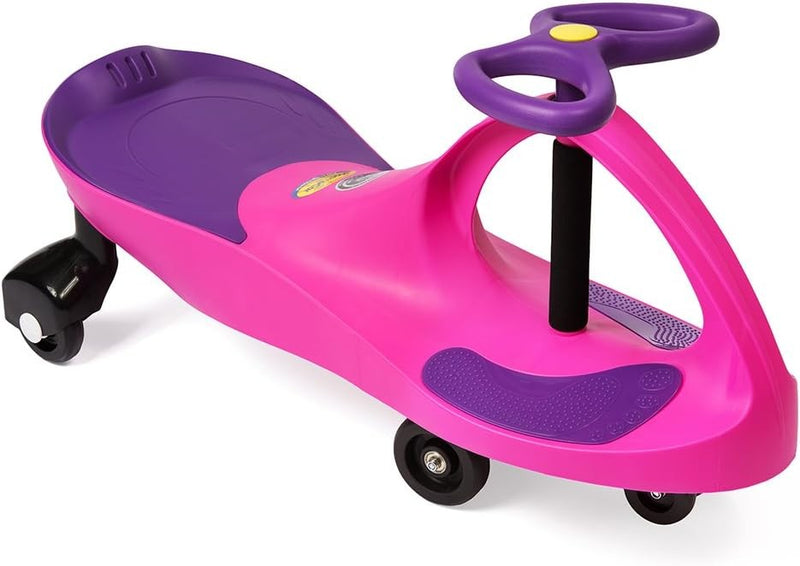 Original Pink and Purple Ride-On Toy for Ages 3 and Up, Battery-Free