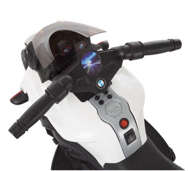 2-Wheel Ride-On Motorcycle Toy with Training Wheels for Kids by Little Rider