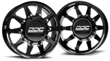 (1999 - 2004) DDC Wheels Black/Milled The Ten Dually Wheels DDC Wheels