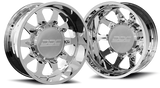 (1999 - 2004) DDC Wheels Polished The Ten Dually Wheels DDC Wheels