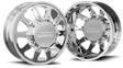 (1999 - 2004) DDC Wheels Polished The Ten Dually Wheels DDC Wheels