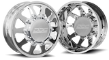 (1999 - 2004) DDC Wheels Polished The Ten Dually Wheels DDC Wheels