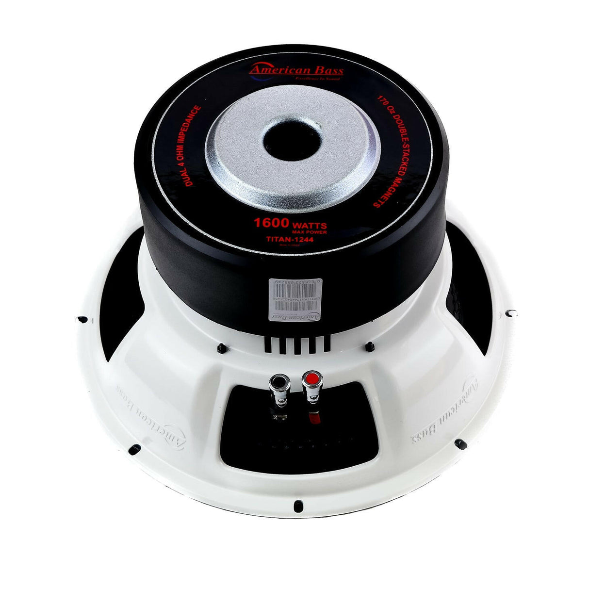 TITAN 12″ Car Subwoofer | 800 Watts RMS | Dual Voice Coil 4 Ohm