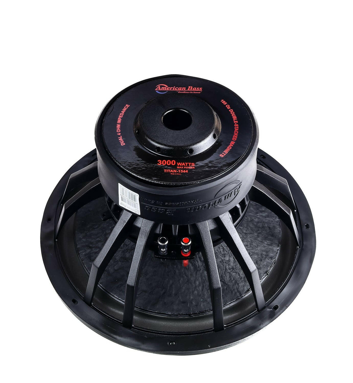 TITAN 15″ Car Subwoofer | 800 Watts RMS | Dual Voice Coil 4 Ohm