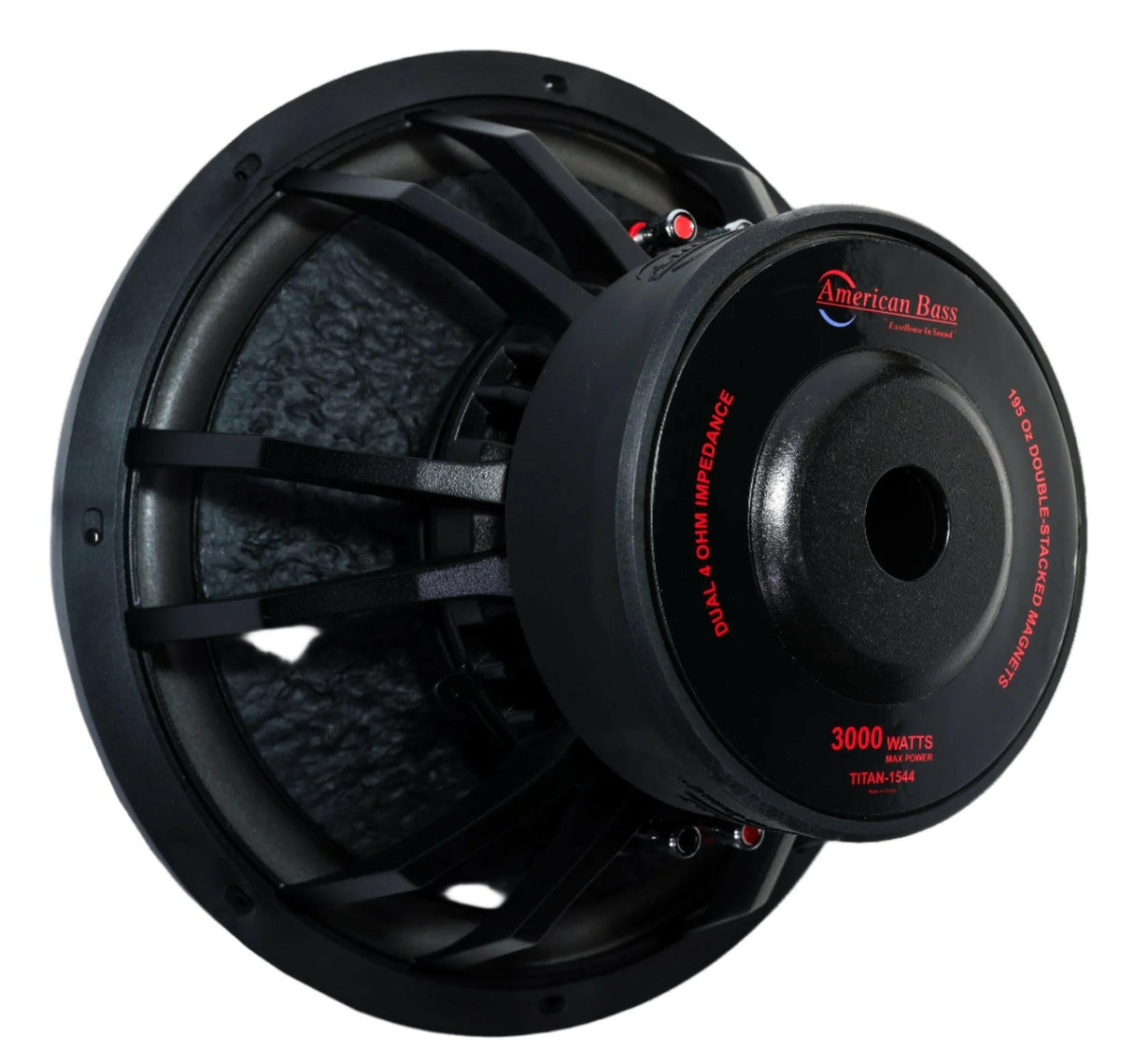TITAN 15″ Car Subwoofer | 800 Watts RMS | Dual Voice Coil 4 Ohm
