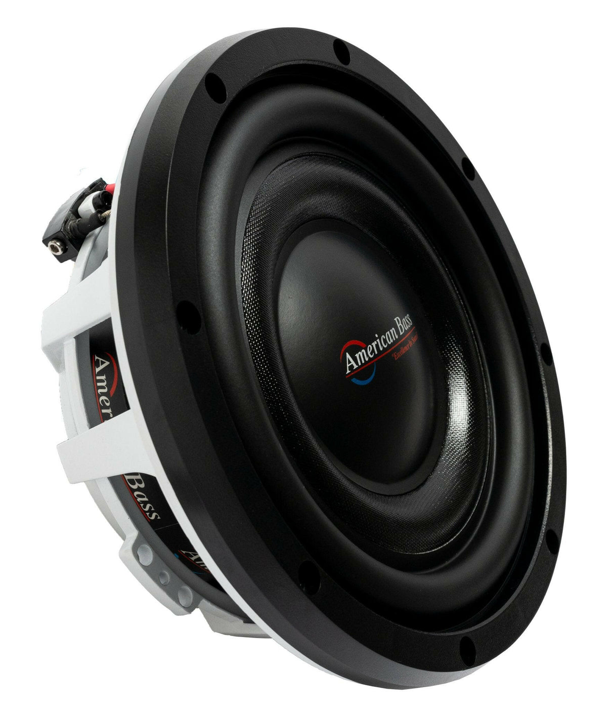 Titanium 8″ Car Subwoofer | 500 Watts RMS | Dual Voice Coil 4 Ohm (Shallow Mount)
