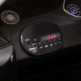 TOBBI 12V Audi TT RS Electric Ride On Car for Kids in Sleek Black Design