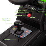 TOBBI 12V Battery-Powered Tractor Ride-On with Trailer for Kids - Electric Vehicle Fun!