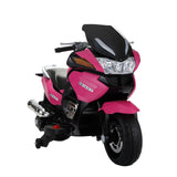 TOBBI 12V Electric Motorcycle for Kids with Training Wheels - Battery Powered Ride-On Toy