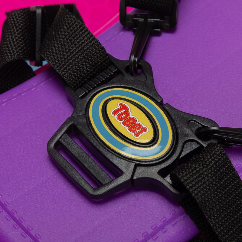 TOBBI 360° Degree Electric Snail Ride-On Toy for Toddlers - 12v Bumper Car in Fun Shape