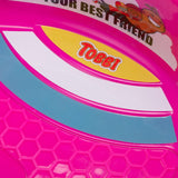 TOBBI 360° Degree Electric Snail Ride-On Toy for Toddlers - 12v Bumper Car in Fun Shape