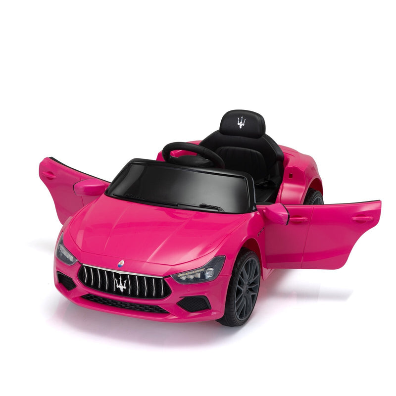 12V Electric Ride-On Car for Kids Licensed Maserati Ghibli with Remote Control