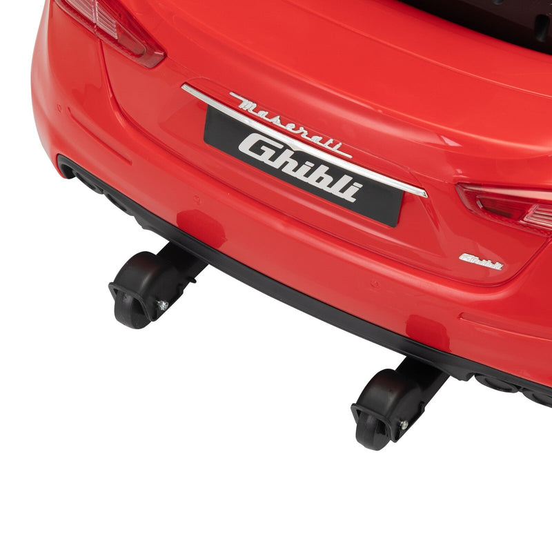 12V Licensed Maserati Ghibli Electric Ride-On Car Toy for Kids Boys and Girls