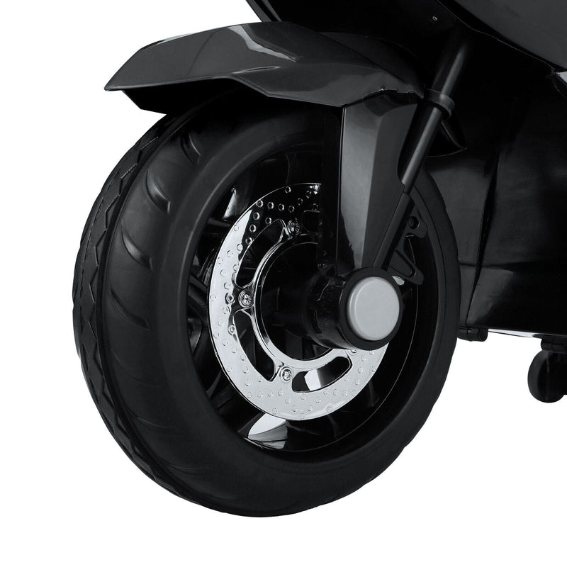 TOBBI 12V Kids Electric Dirt Bike with Training Wheels - Motorbike Ride On Toy