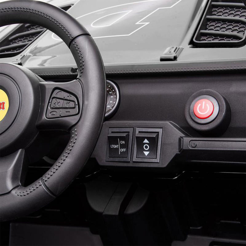 TOBBI 12V Kids Electric Ride On SUV Truck Car with 3 Speeds, Black