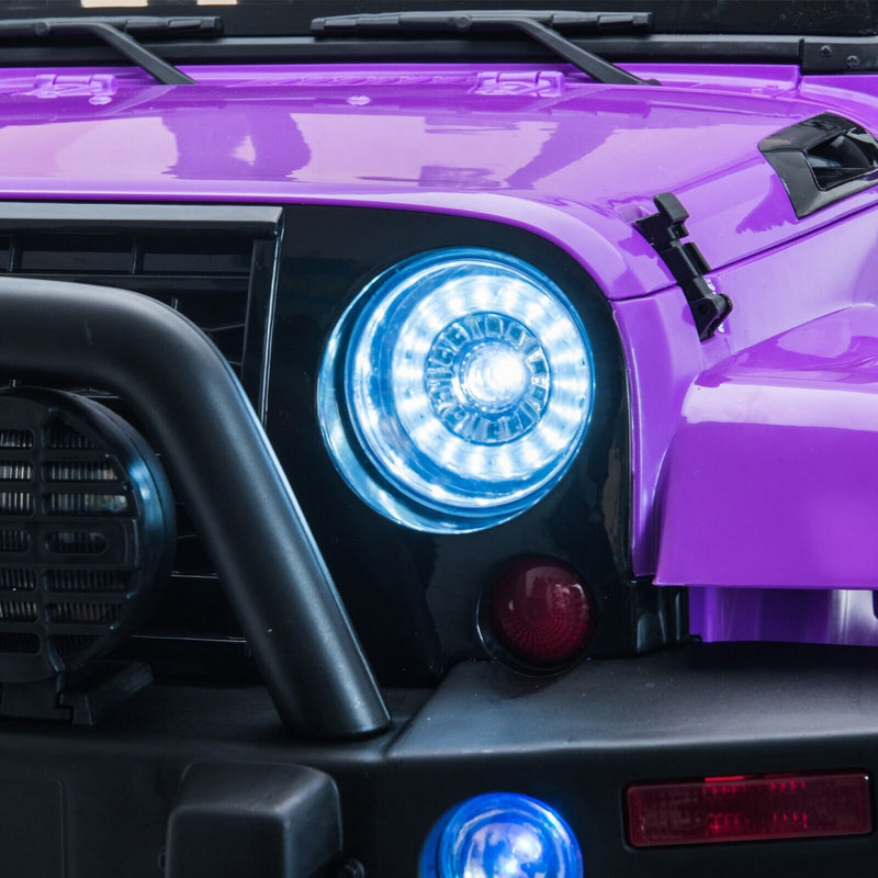 TOBBI 12V Kids Electric Truck Car with Remote Control, Music, and LED Lights