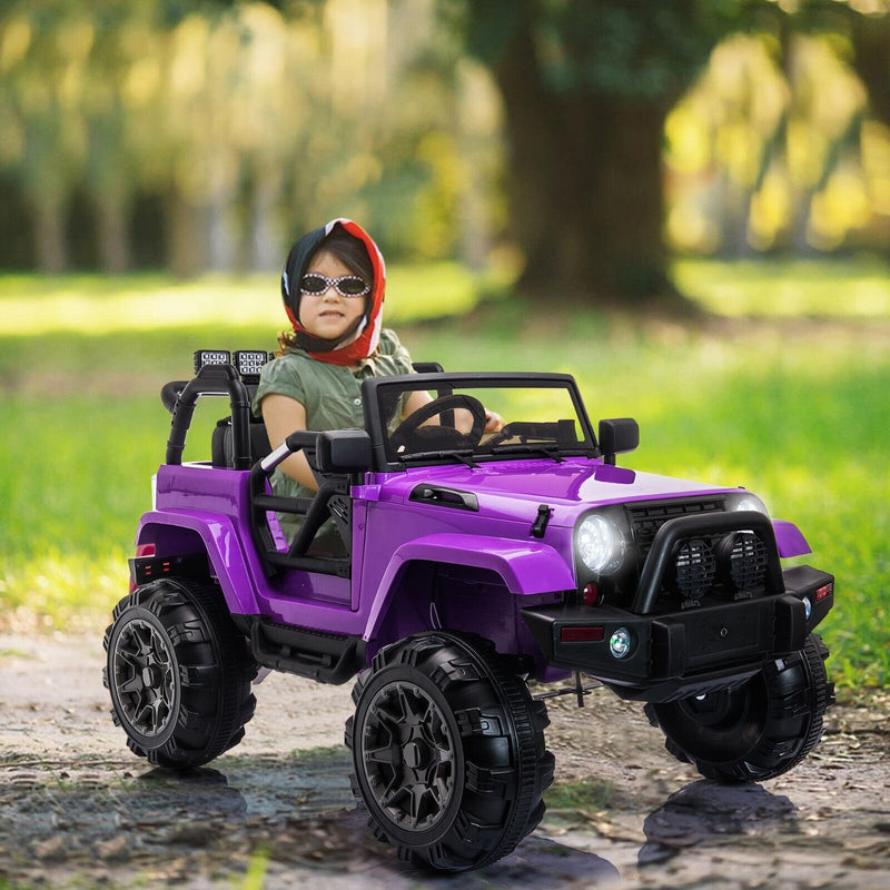 TOBBI 12V Kids Electric Truck with Remote Control, Music, and Horn - Fun Ride-On Car for Children