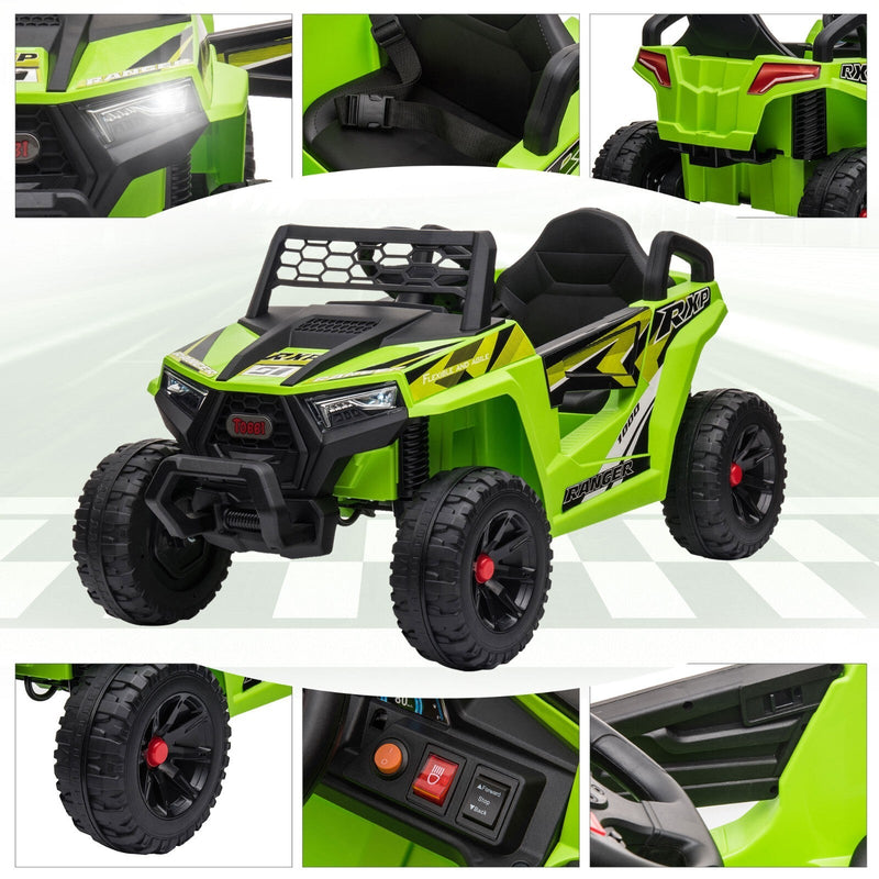12V Kids Electric Off-Road UTV Toy Car with LED Lights