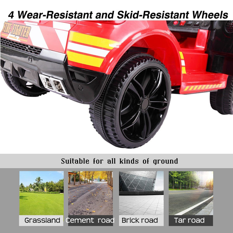 12V Electric Kids Vehicle with Remote Control and Music for Ages 3-8