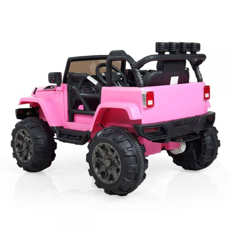 TOBBI 12V Kids Electric Wrangler Ride On Toy with Remote Control