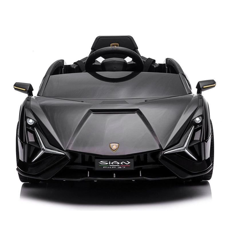 TOBBI 12V Kids Lamborghini SIAN Electric Car with Remote Control - Perfect for Little Drivers!
