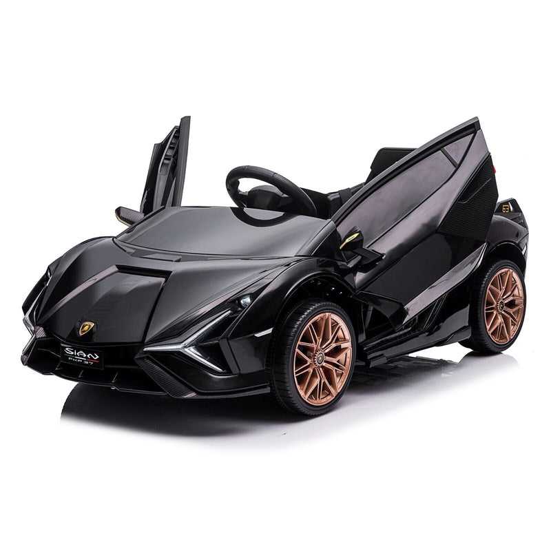 TOBBI 12V Kids Lamborghini SIAN Electric Car with Remote Control - Perfect for Little Drivers!