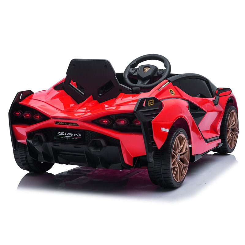 TOBBI 12V Kids Lamborghini SIAN Electric Car with Remote Control - The Perfect Ride for Young Drivers