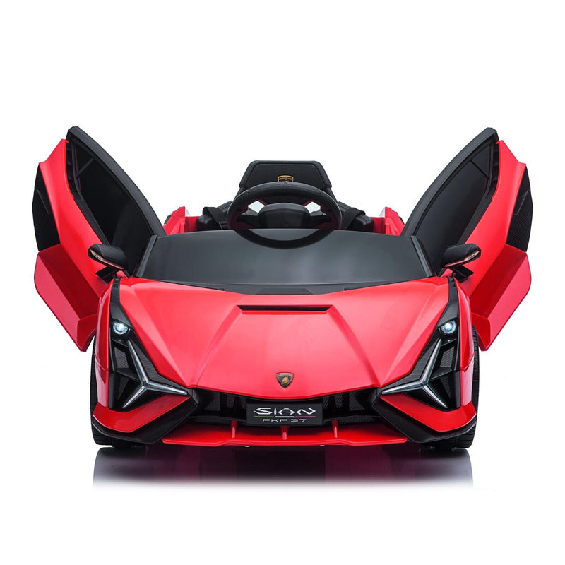 TOBBI 12V Kids Lamborghini SIAN Electric Car with Remote Control - The Perfect Ride for Young Drivers