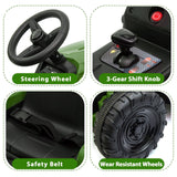 TOBBI 12V Kids Ride-On Tractor with Detachable Trailer - Electric Vehicle for Endless Fun!
