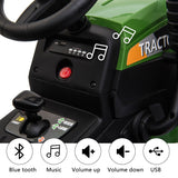 TOBBI 12V Kids Ride-On Tractor with Detachable Trailer - Electric Vehicle for Endless Fun!