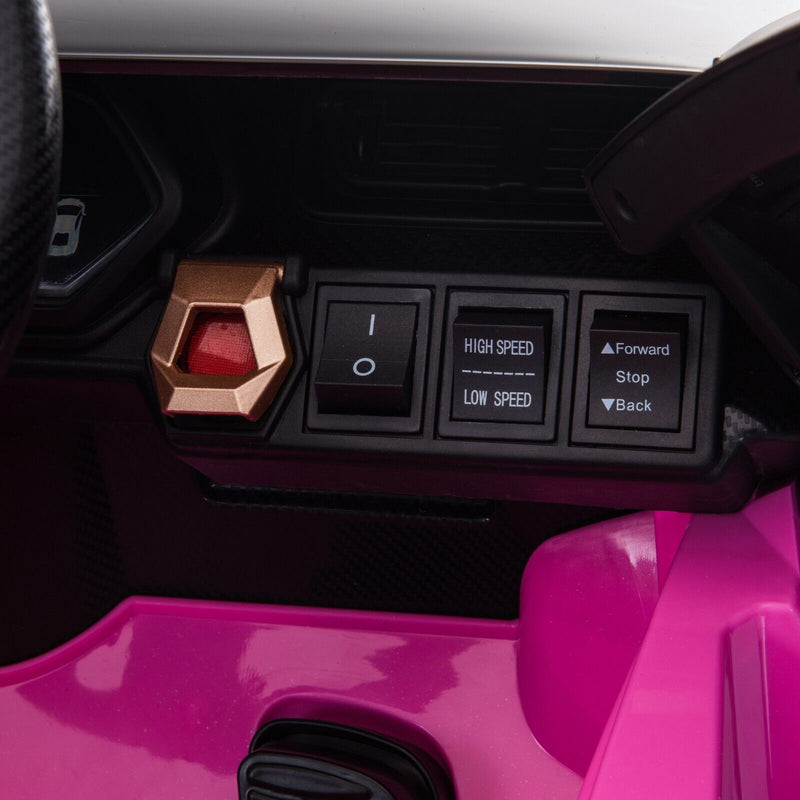 TOBBI 12V Lamborghini SIAN Kids Ride-On Car with Remote Control - Electric Vehicle for Endless Fun!