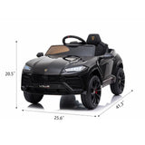 TOBBI 12V Lamborghini Urus Kids Ride-On Car with Remote Control - Licensed Electric Toy in 4 Vibrant Colors