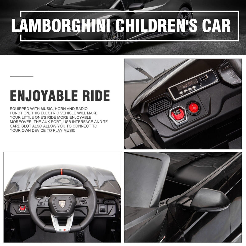 TOBBI 12V Lamborghini Urus Licensed Kids Ride on Car - Electric Motorized Vehicle for Endless Fun!