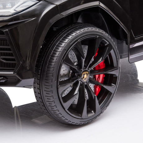 TOBBI 12V Lamborghini Urus Licensed Kids Ride on Car with Music - Black