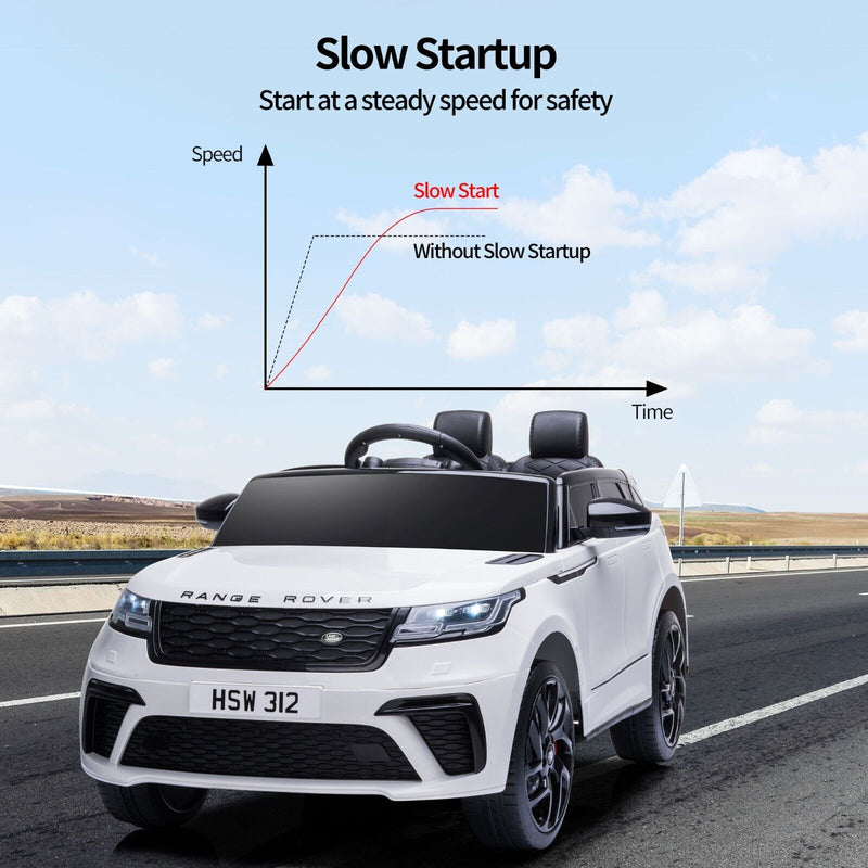 TOBBI 12V Licensed Kids SUV Ride-On Car with 2.4G RC and Soft Start Technology