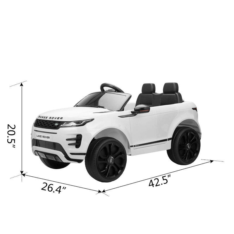 TOBBI 12V Licensed Land Rover Kids Ride On Car with Remote Control - Perfect Gift for Young Drivers