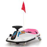 24V Electric Ride-On Drift Go-Kart Toy for Kids Ages 6-12