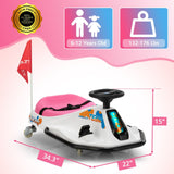 24V Electric Ride-On Drift Go-Kart Toy for Kids Ages 6-12