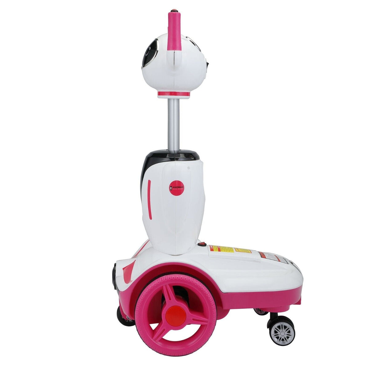 TOBBI 3-in-1 Electric Scooter Robot Buggy Toy for Kids - Ride On Car with Remote Control and 6V Battery