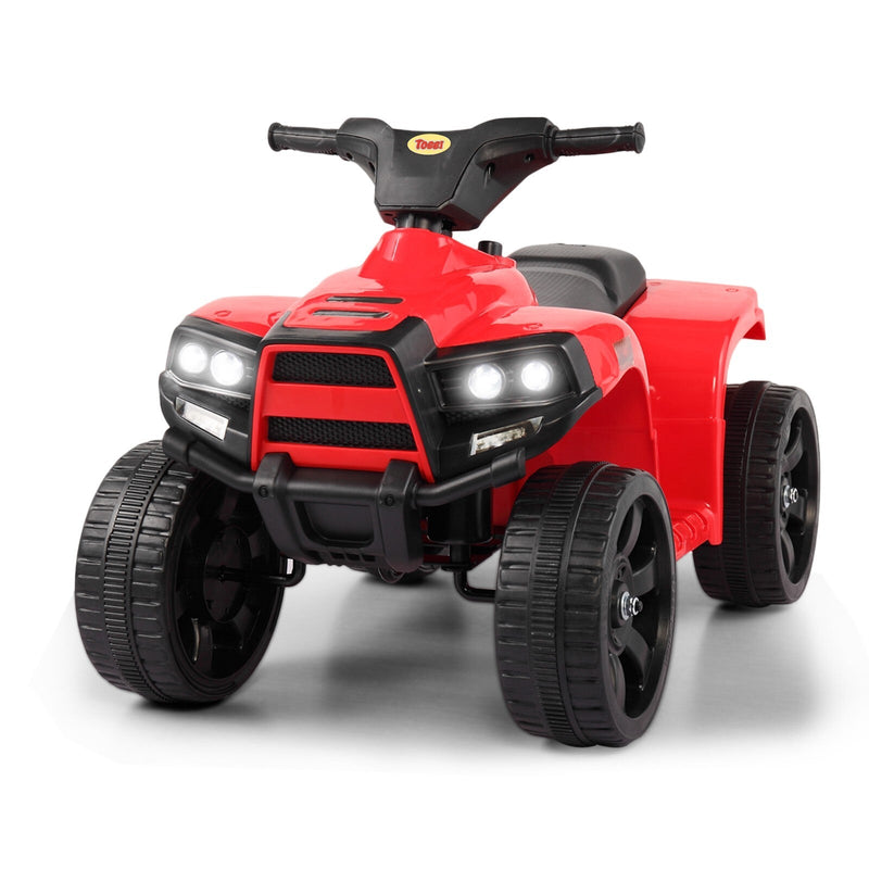 6V Electric Kids Ride-On ATV Quad 4-Wheeler Toy Car with LED Lights