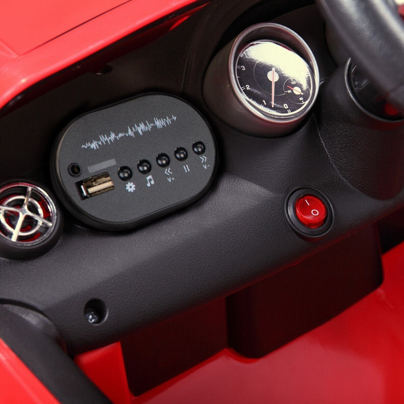 TOBBI Kids Mercedes-Benz Electric Ride-On Car with Remote Control - Red