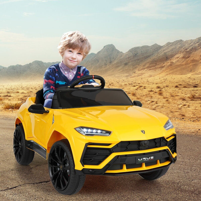 TOBBI Lamborghini Urus 12V Kids Ride-On Car: Electric Four-Wheel Fun for Young Drivers