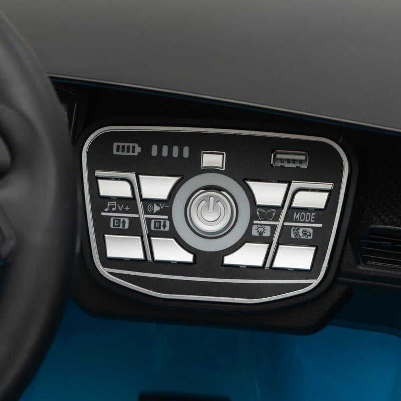 TOBBI Licensed Lamborghini 12V Electric Kids Ride-On Car - Blue